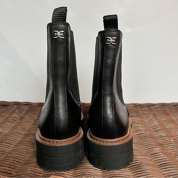 Sam Edelman LAGUNA CHELSEA BOOT, black leather, 8.5 - Picture 4 of 13